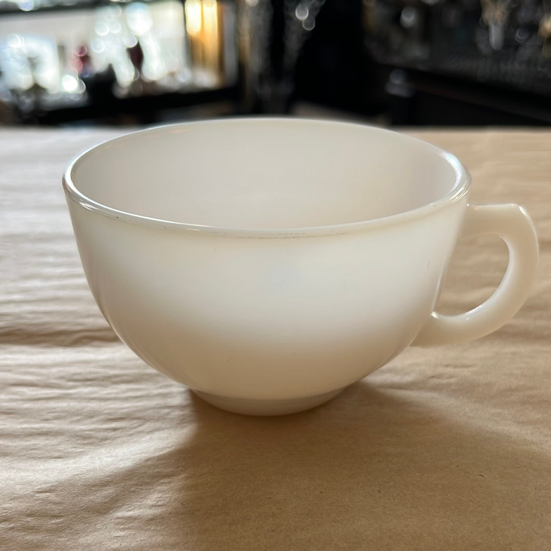 Milk Glass Punch Cup