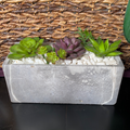 Faux Succulent Planter