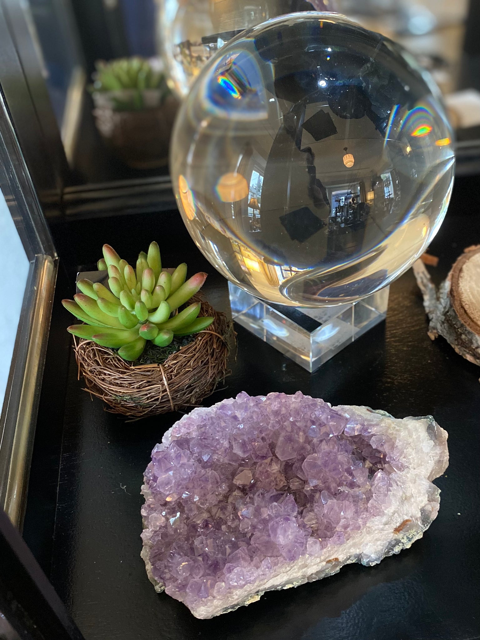 Amethyst Cluster 4-5"