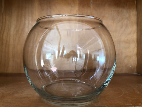 Clear Classic Bud Ball Vase