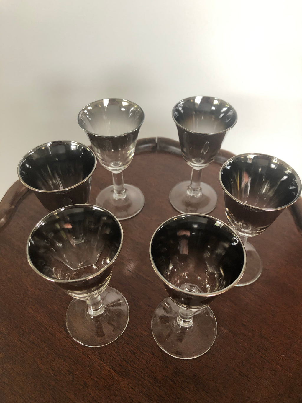 Queens Lusterware Aperitif Glass