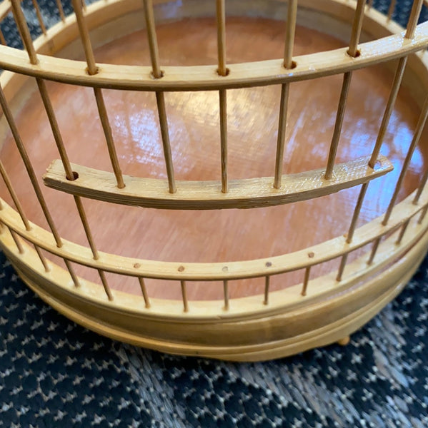 Vintage Inspired Bamboo Bird Cages