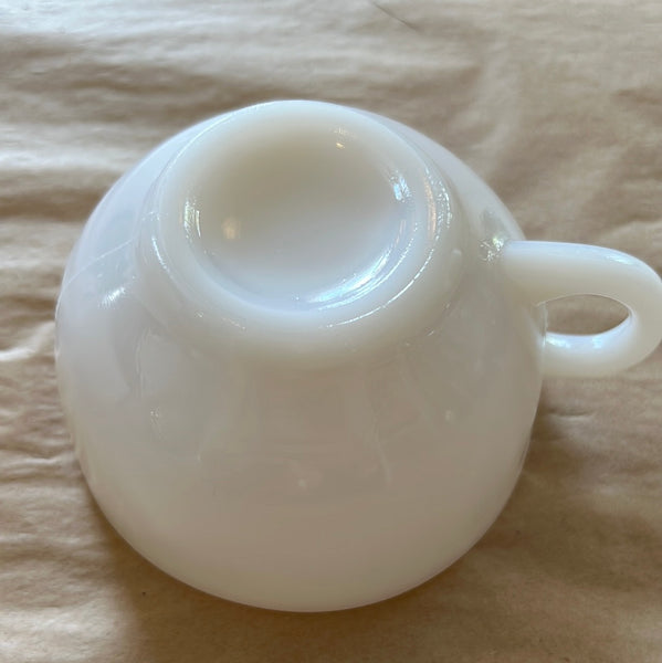 Milk Glass Punch Cup