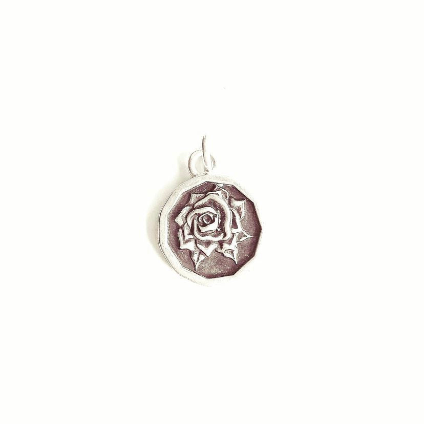 P + G Double Sided Coin Necklace