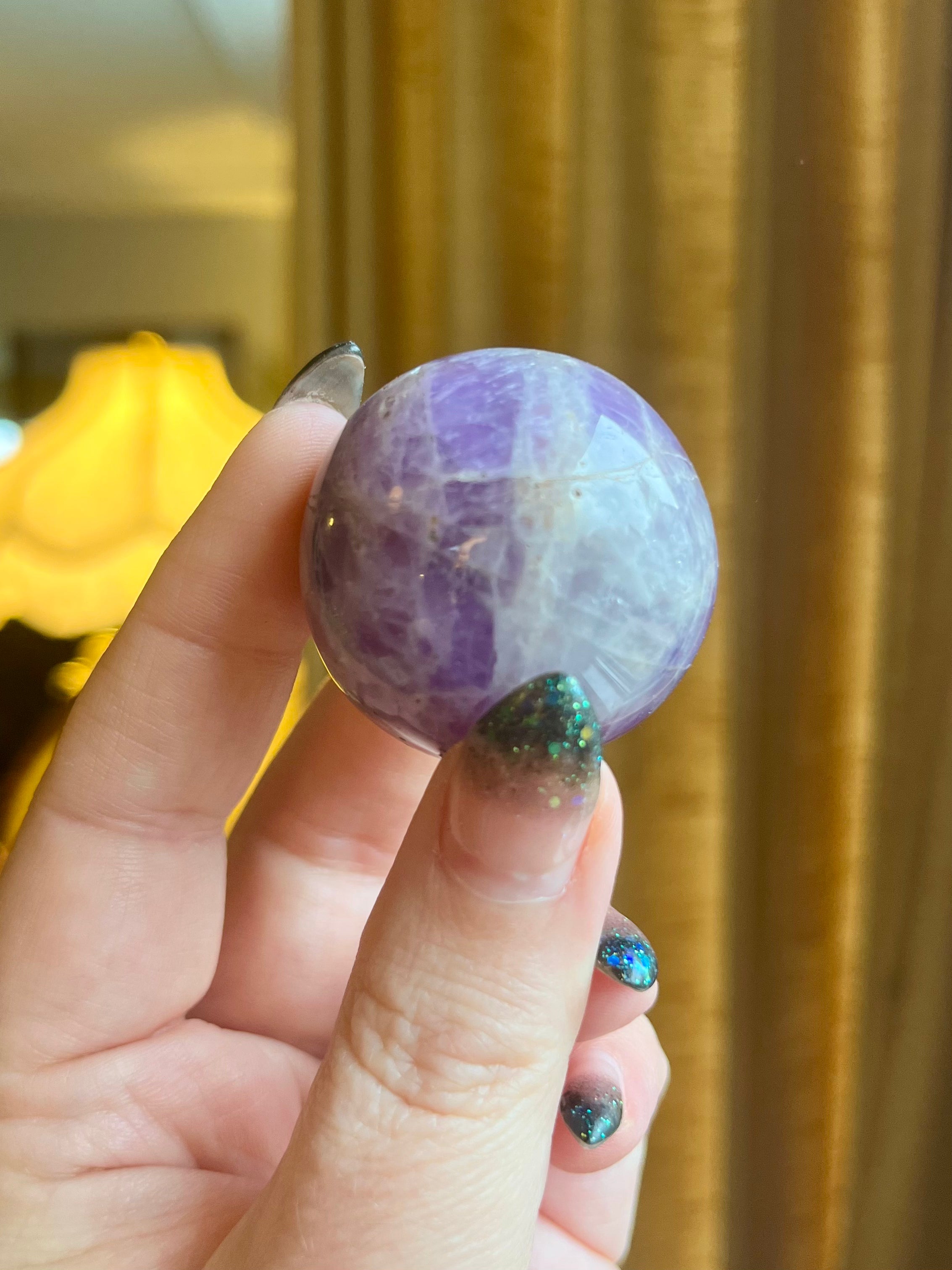 Amethyst Orb & Sphere – Intuition & Spiritual Protection Healing Crystal
