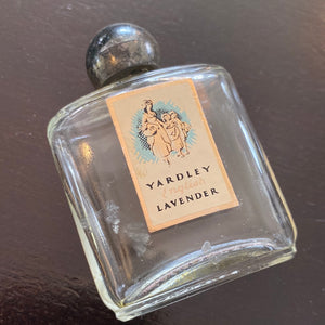Vintage Art Deco Yardley English Lavender Scent Bottle.