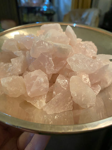 Rose Quartz Rough Stones “A”