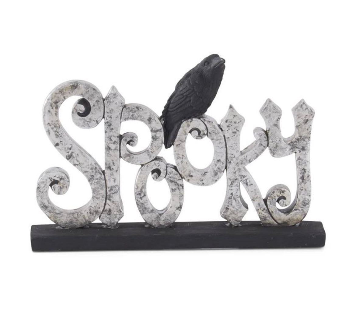 Black & Silver Halloween Signage