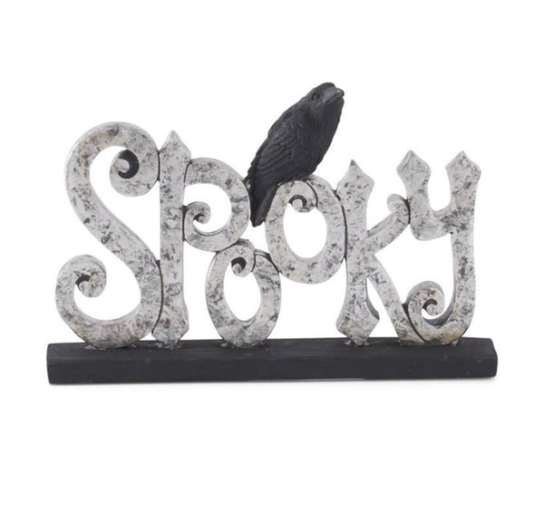 Black & Silver Halloween Signage