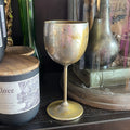 Vintage Brass Chalice 6"