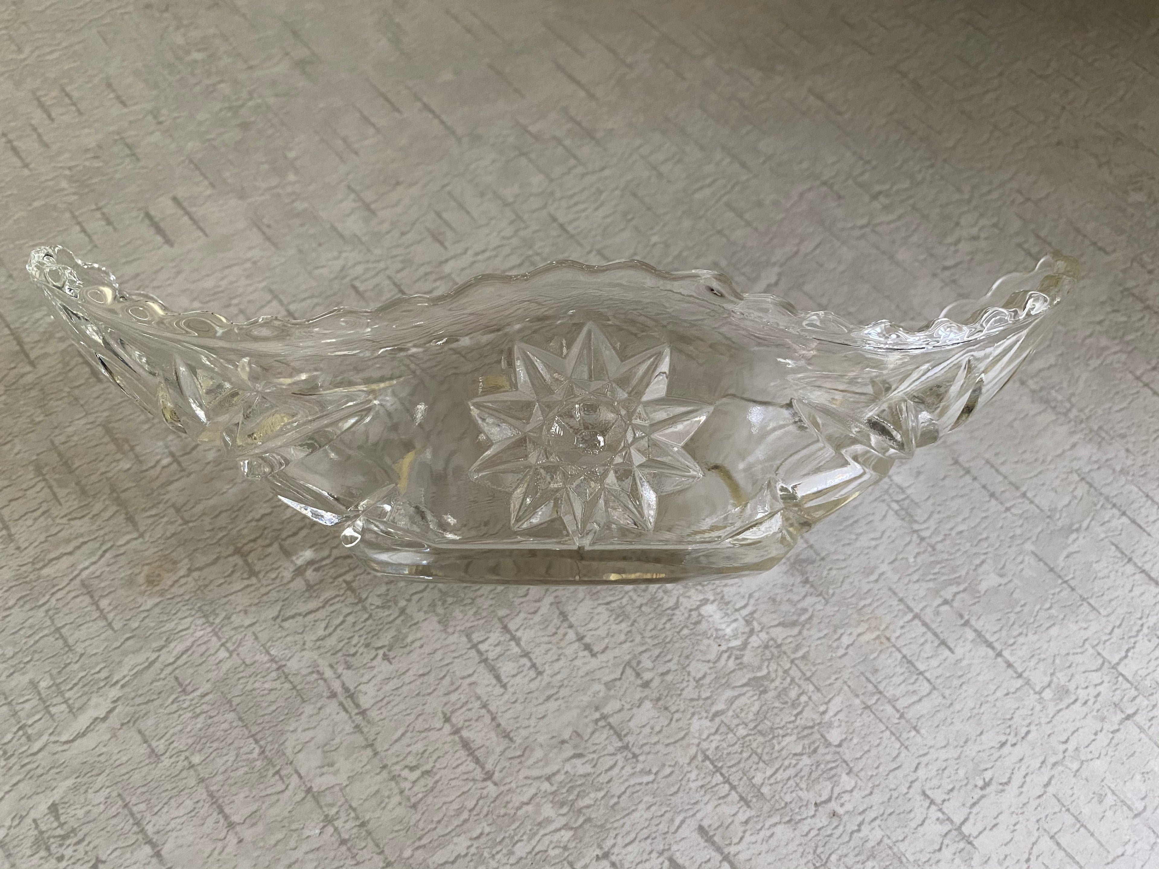 Clear Anchor Hocking Small Boat