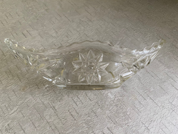 Clear Anchor Hocking Small Boat
