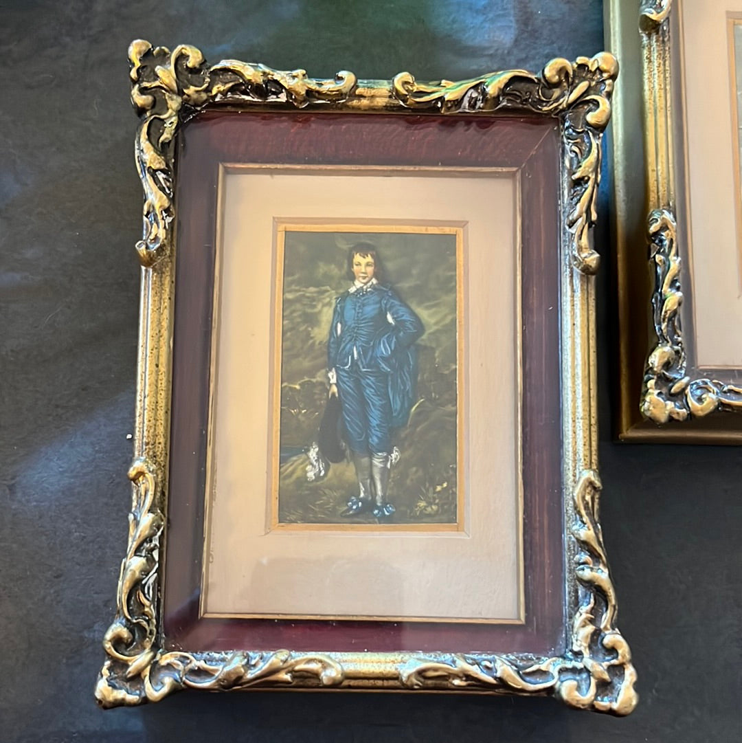 Vintage Pinkie Lawrence Wooden Frame 6" x 4 3/4”