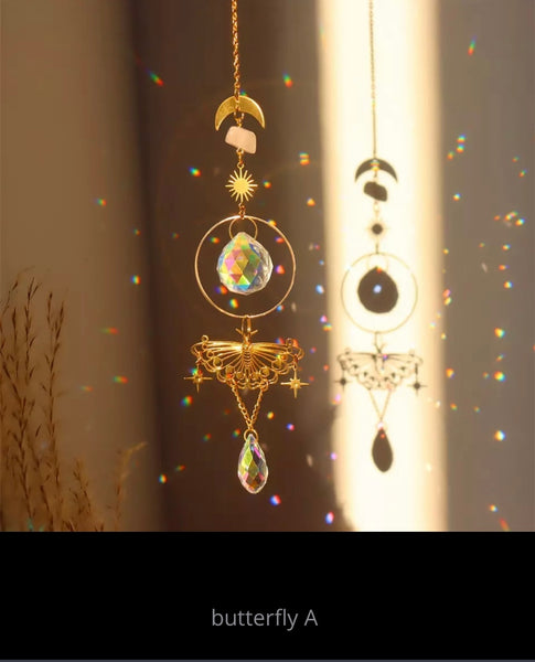 Butterfly Crystal Suncatcher