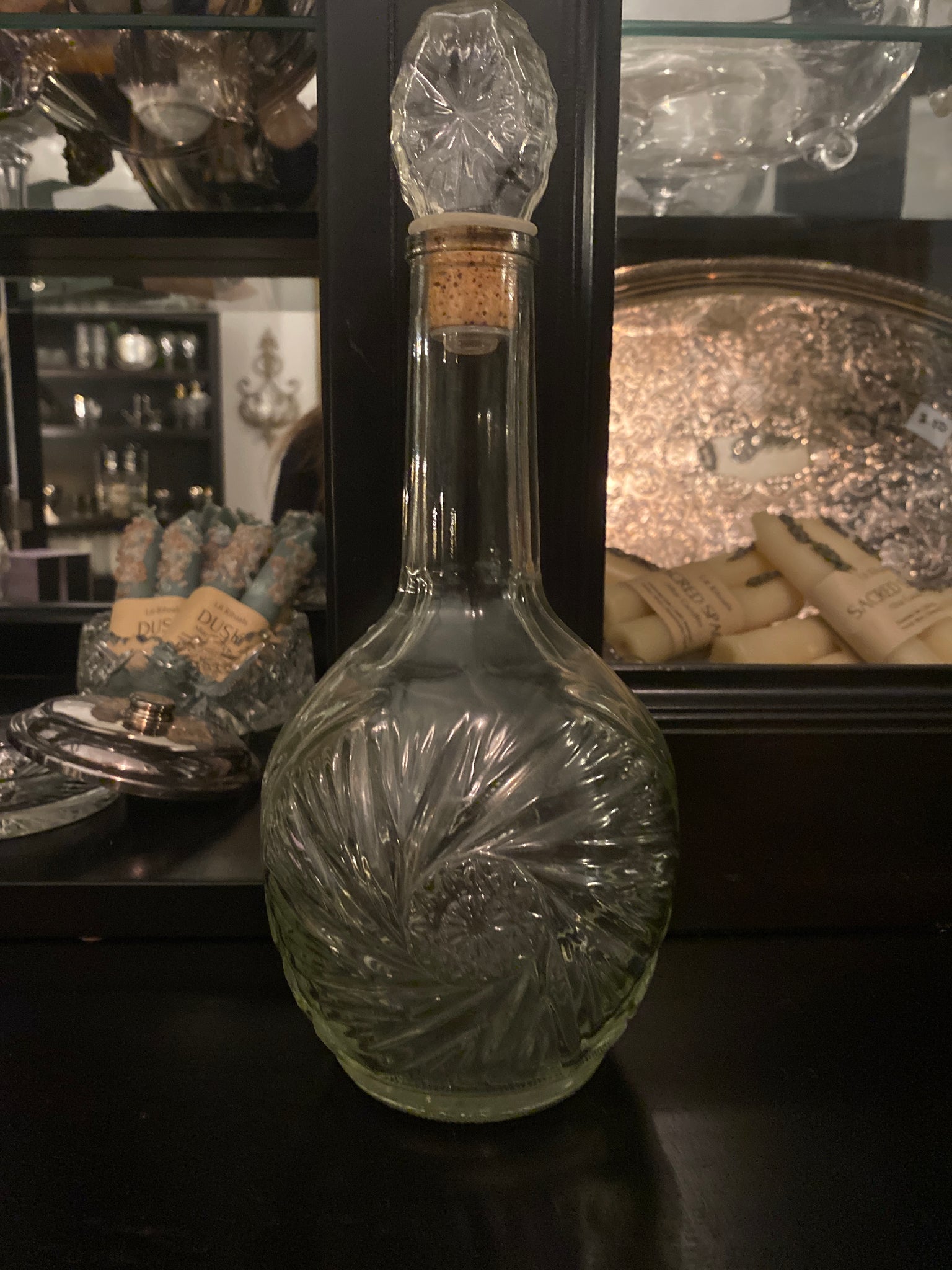 Vintage Potter Distillery Decanter w/ stopper