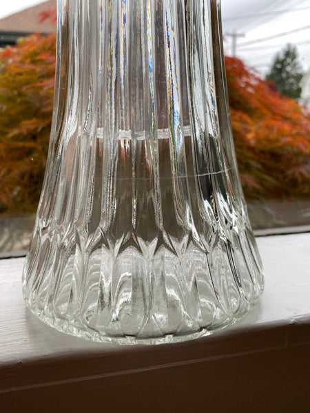 Italian Chill It Pitcher/ Claret ~ Silverplate w/ Diamond Crystal XL