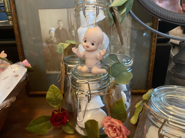 Vintage Bisque Figurine Babies