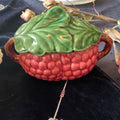 Vintage Grape Jay Willfred Sugar Bowl & Creamer Set