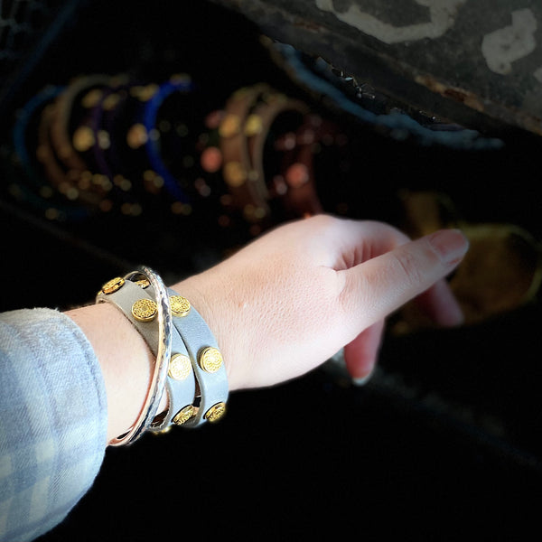 Leather Wrap Bracelet