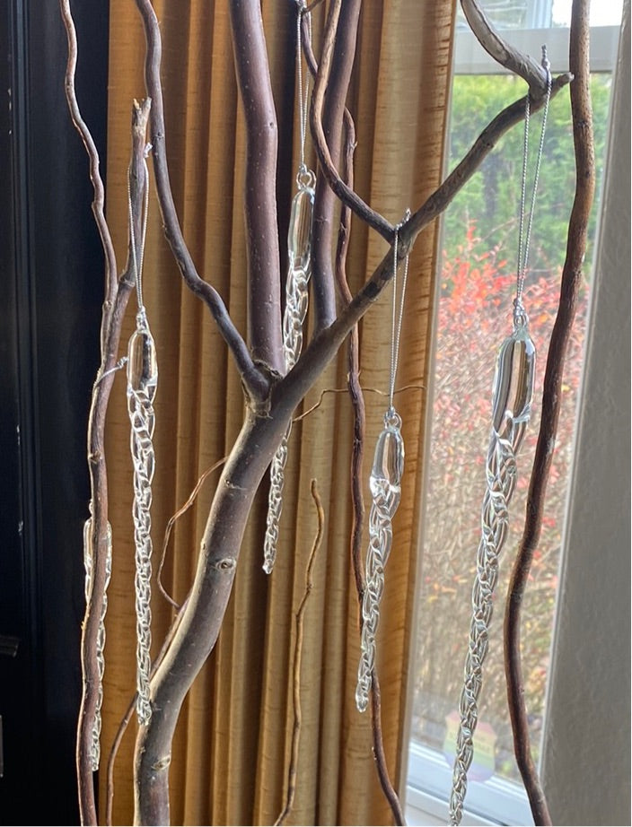 Vintage Glass Icicles
