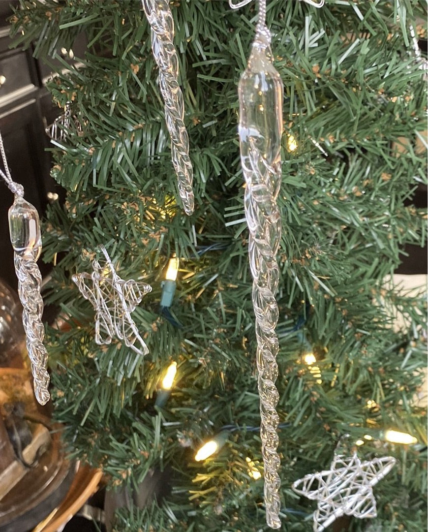 Vintage Glass Icicles