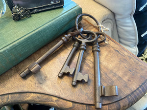 Vintage Inspired Cast Iron Keys