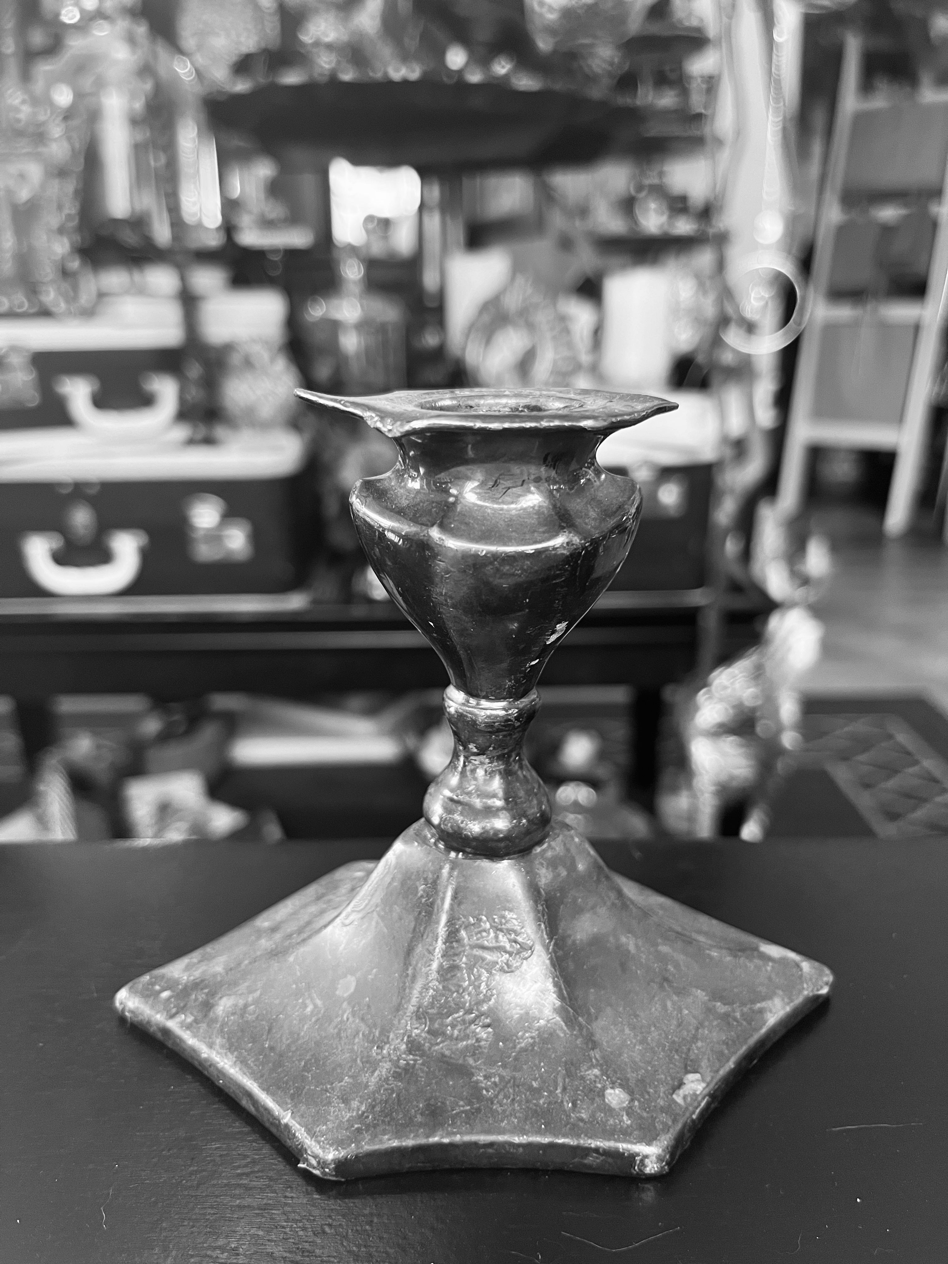 Silver Plate Benedict Proctor Candle Stick