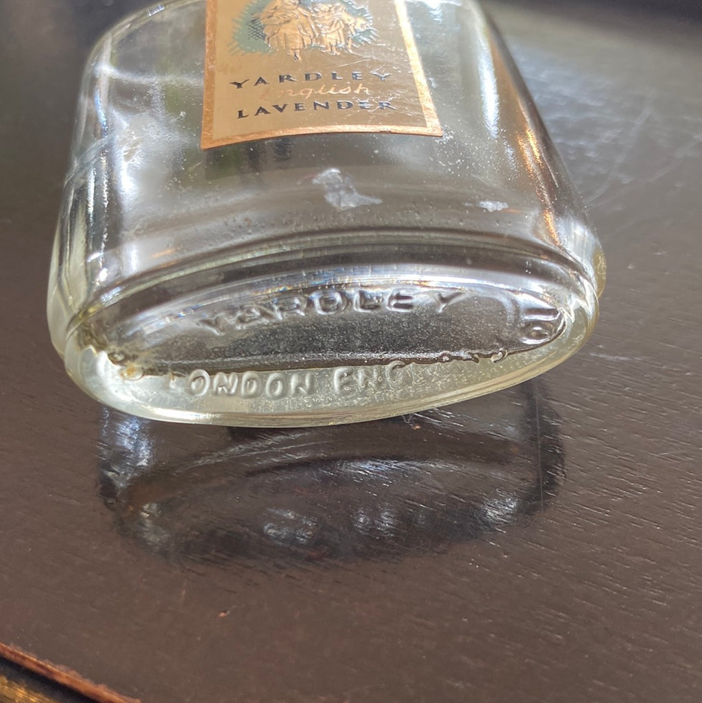 Vintage Art Deco Yardley English Lavender Scent Bottle.