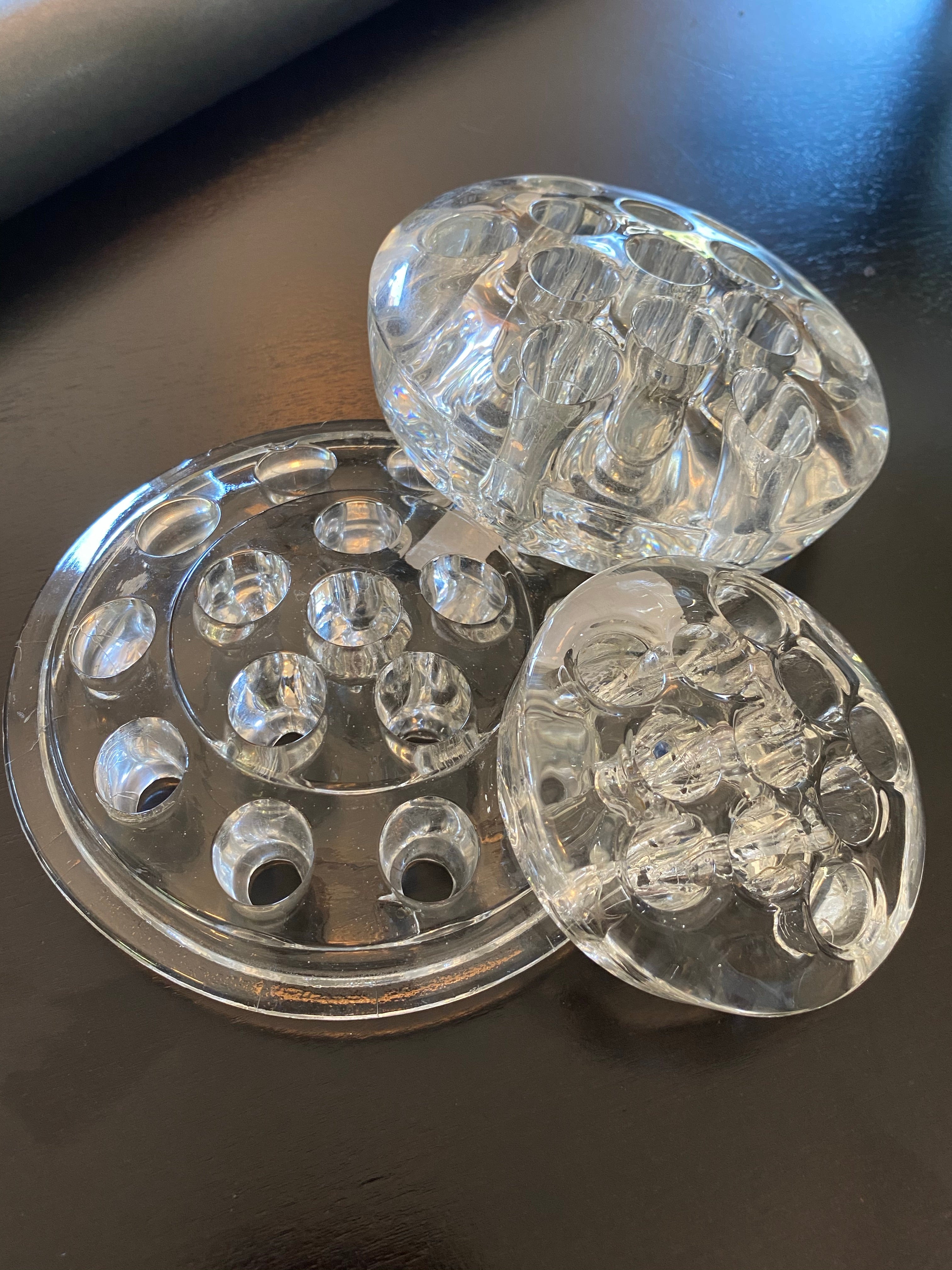 Vintage Glass Frogs