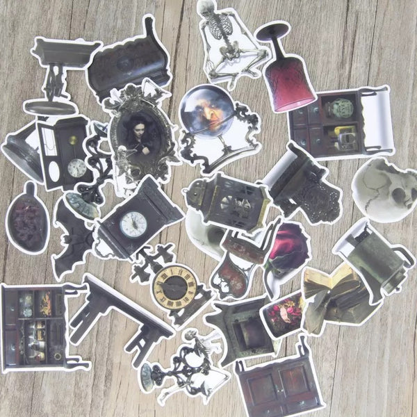 Various Vintage Mini Victorian Stickers