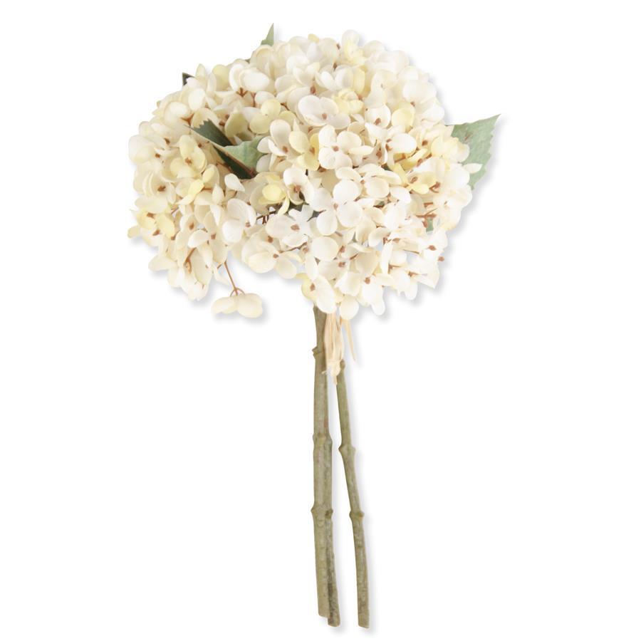 13" Two Tone Hydrangea Bundle (3 Stems)