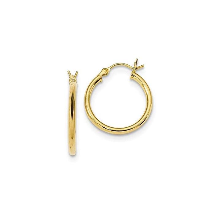 P + G The Perfect Hoop Earrings