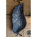 PEWTER ANGEL WING IN RUSTIC BLACK