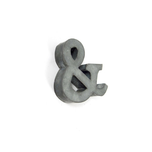 ZINC ALPHABET AMPERSAND